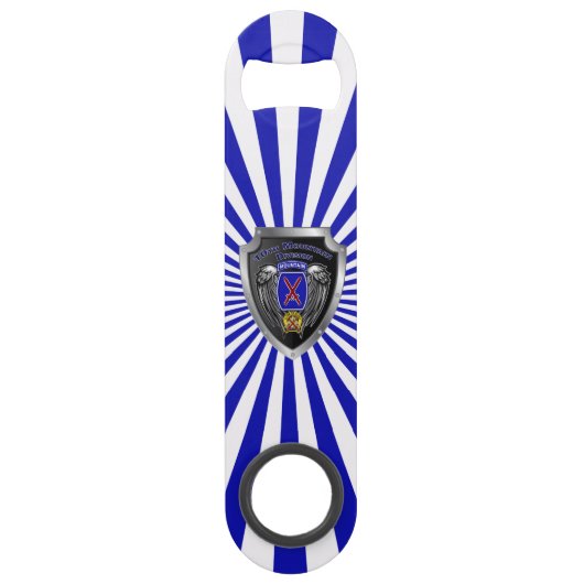 第10期山師団「栄光に登る」 スピード栓抜き (正面)