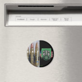 第10期特殊部隊グループフラッシュクレストイラクベールm マグネット (インサイチュ (食洗機))