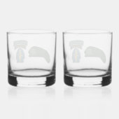 第10期特殊部隊グループ空挺部隊 ウイスキーグラス (裏面)