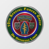 第10期特殊部隊グループ ウィンドウサイン (シート)