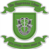 第10期特殊部隊グループ(空挺部隊)第10期特殊部隊 シール (正面)