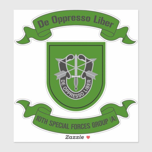 第10期特殊部隊グループ(空挺部隊)第10期特殊部隊 シール (シート)