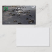 第10期特殊部隊グループvetsフラッシュビジネスカード 名刺 (正面/裏面)