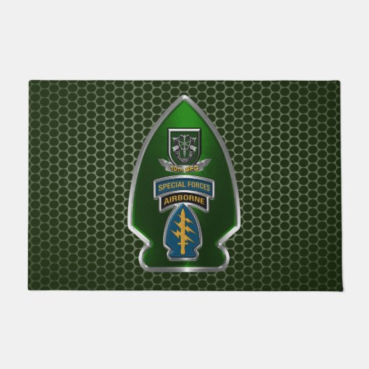 第10期特殊部隊（空挺部隊） ドアマット (正面)