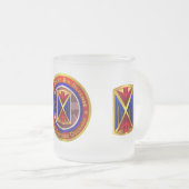 第10期陸軍・ミサイル防衛司令部 フロストグラスマグカップ (正面右)