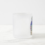 第10特殊部隊の緑色のベレー帽のフラッシュの霜の降りたなマグ フロストグラスマグカップ (中央)