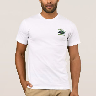 第10特殊部隊は緑色のベレー帽の獣医の息子tを分けます tシャツ