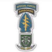 第10空挺特殊部隊 シール (正面)