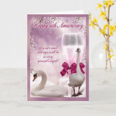 第10記念日-錫記念日 カード (黄色い花)