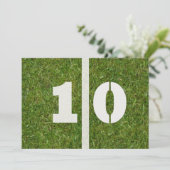 第10誕生会! 招待状 (スタンド正面)