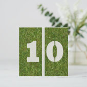 第10誕生日の招待状 招待状 (スタンド正面)