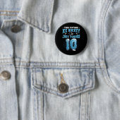 第10誕生日アイスホッケー 缶バッジ (インサイチュ)