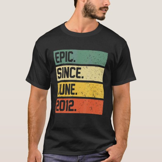 第10誕生日ギフト10年エピック2011年6月より Tシャツ (正面)