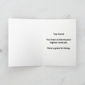 第10誕生日ゲーマー カード (内部)