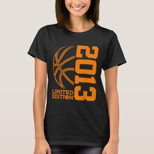 第10誕生日バスケットボール限定版2013 Tシャツ (正面)