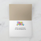 第10誕生日ホットココアアンドドーナツ カード (内部)