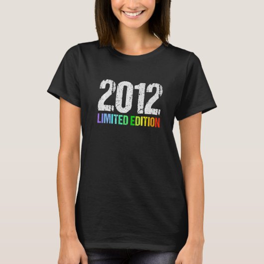 第10誕生日ボーイガール10年2012 2 Tシャツ (正面)