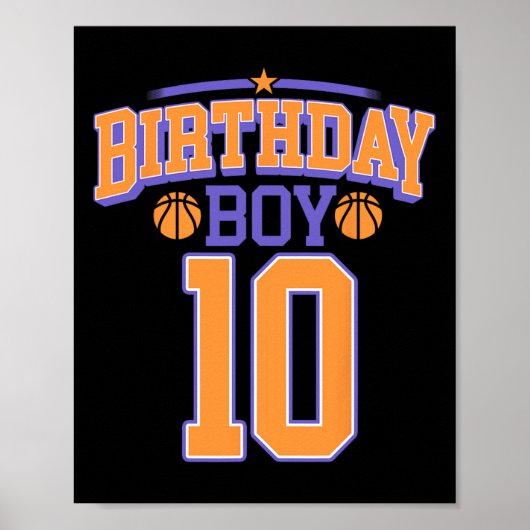 第10誕生日ボーイビスケットビル恋人10歳Bd ポスター (正面)