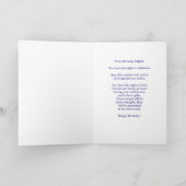 第10誕生日法執行テーマ名刺付き カード (内部)