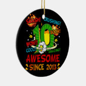 第10誕生日漫画スタイル2013 10素晴らしYe以降 セラミックオーナメント (右)