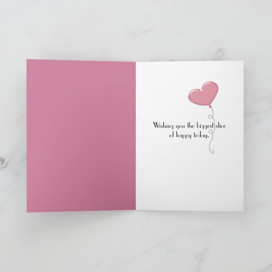 第10誕生日 カード (内部)