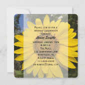 第100回バースデーパーティーひまわり招待状 招待状 (裏面)