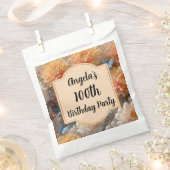 第100回バースデーパーティー フェイバーバッグ (クリップ留めされた状態)