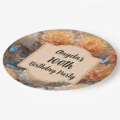 第100回バースデーパーティー ペーパープレート (アングル)