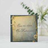 第100回バースデーパーティー 招待状 (スタンド正面)