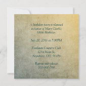 第100回バースデーパーティー 招待状 (裏面)