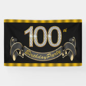 第100回バースデーパーティー 横断幕 (横)