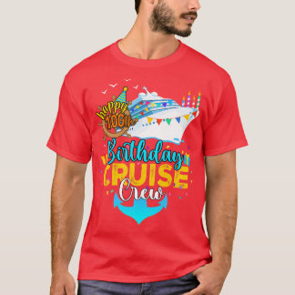 第100回誕生日クルーズクルー Tシャツ