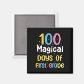 第100学年1月の魔法日Te マグネット (正面/裏面)
