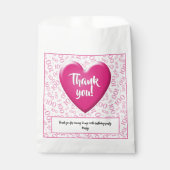 第100期乱数模様ピンク/ホワイト フェイバーバッグ (正面)