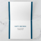 第100誕生日切り出し番号100フォトコラージュ カード (内部)