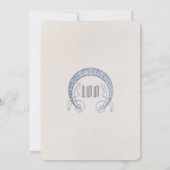 第100誕生日招待状アールヌーボー・W・モリス 招待状 (裏面)