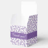 第100誕生日紫/白の乱数パターン フェイバーボックス (オープン)