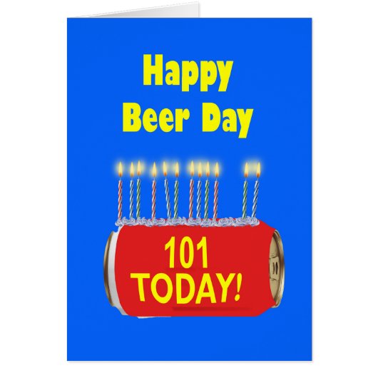 第101回ハッピービールデイ誕生日 (正面)