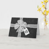 第101回誕生日ギフト(弓) カード (黄色い花)