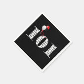 第101回誕生日パーティー風船 スタンダードカクテルナプキン (角)