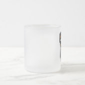 第101回ABN空挺師団がイーグルズベットを叫ぶ フロストグラスマグカップ (中央)