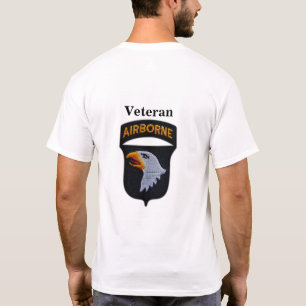 第101回ABN空挺師団がイーグルズベットを叫ぶ Tシャツ