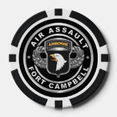 第101期空挺師団による空襲 ポーカーチップ (正面)