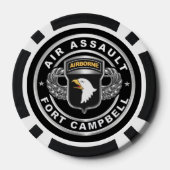 第101期空挺師団による空襲 ポーカーチップ (裏面)