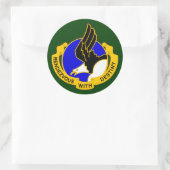 第101期空挺師団DUI ラウンドシール (バッグ)