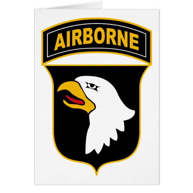 第101機上師団軍隊退役軍人 (正面)