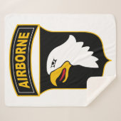 第101機上師団軍隊退役軍人 シェルパブランケット (正面(横))