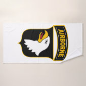 第101機上師団軍隊退役軍人 バスタオル (バスタオル)