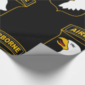 第101機上師団軍隊退役軍人 ラッピングペーパー (角)