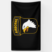 第101機上師団軍隊退役軍人 横断幕 (縦)